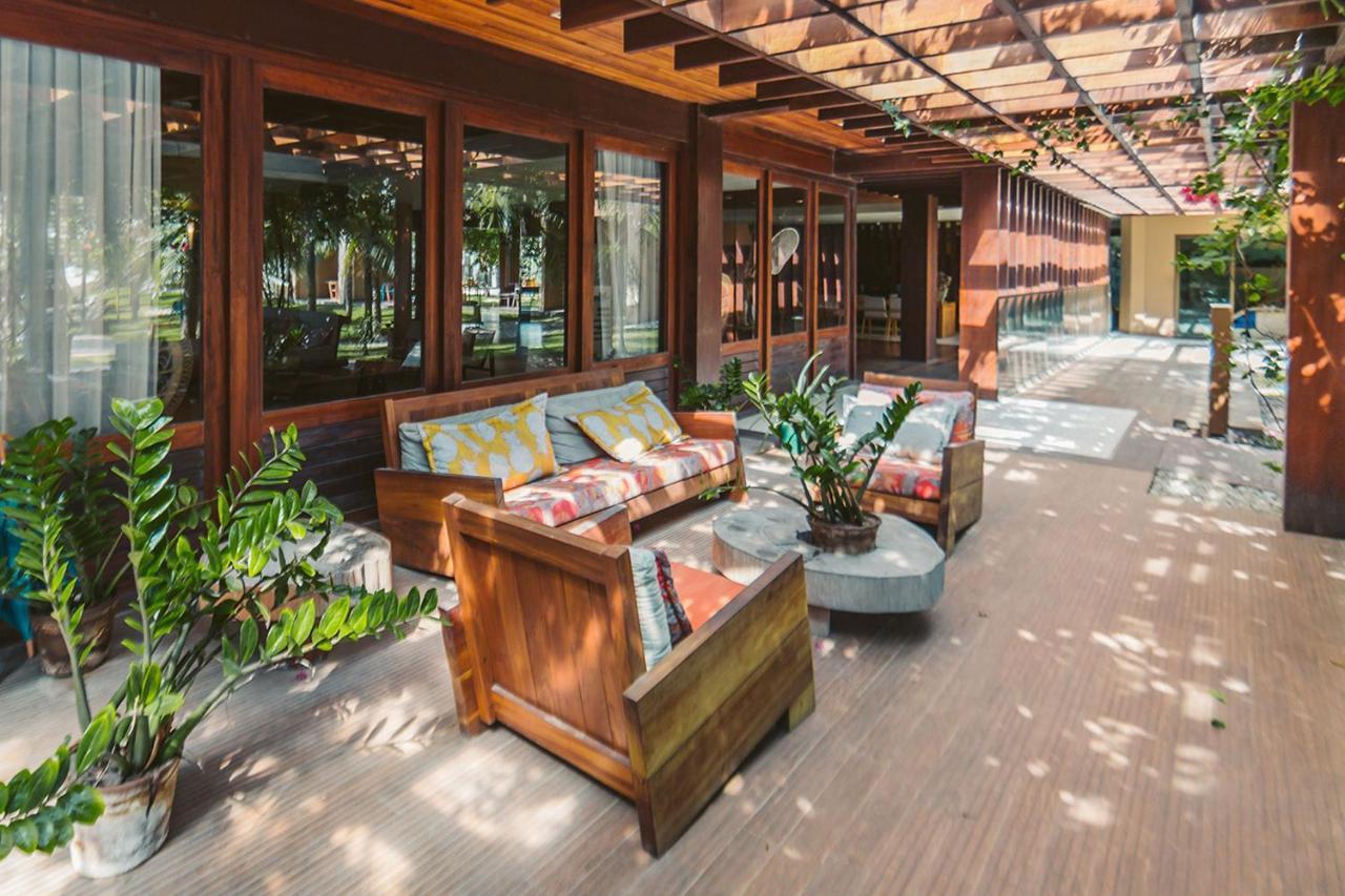 Carmel Cumbuco Resort Exterior foto The interior of the hotel