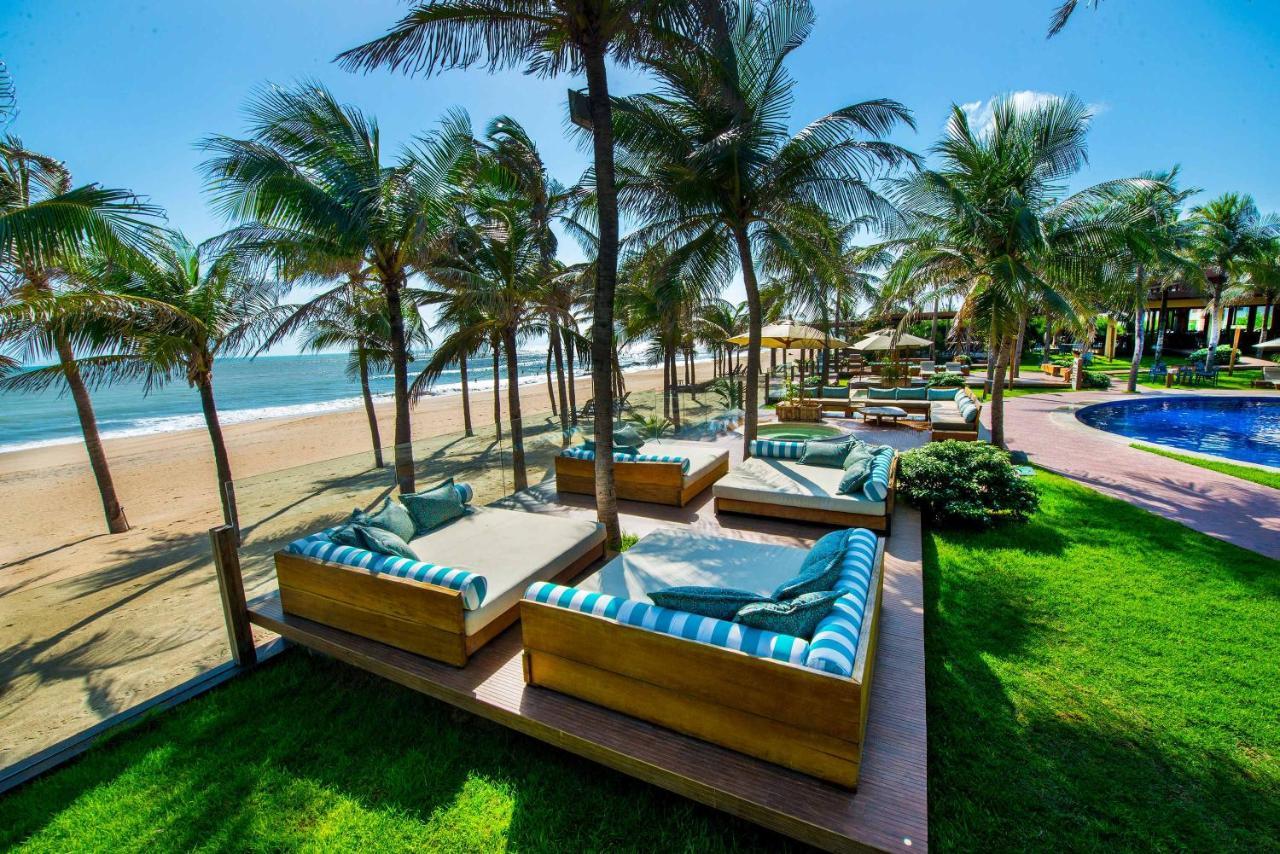 Carmel Cumbuco Resort Exterior foto The beach at the resort