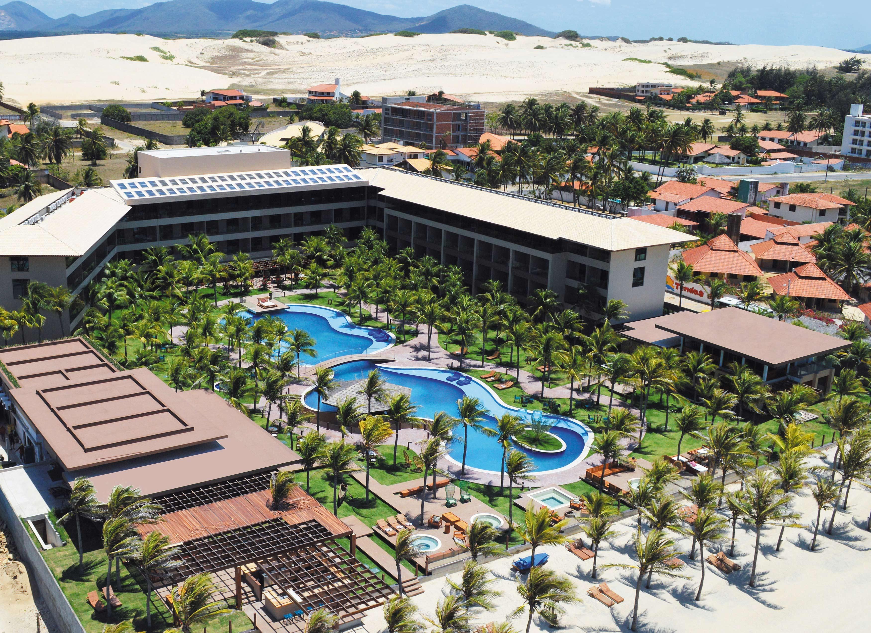 Carmel Cumbuco Resort Exterior foto Aerial view of the resort